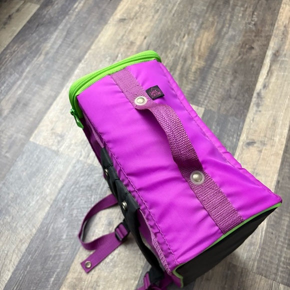 vintage Teenage Mutant Ninja Turtles backpack or lunch bag 90s colorful TMNT - Picture 7 of 13